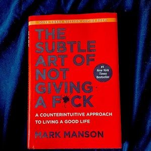 The subtle art of not giving a f*** HARDCOVER